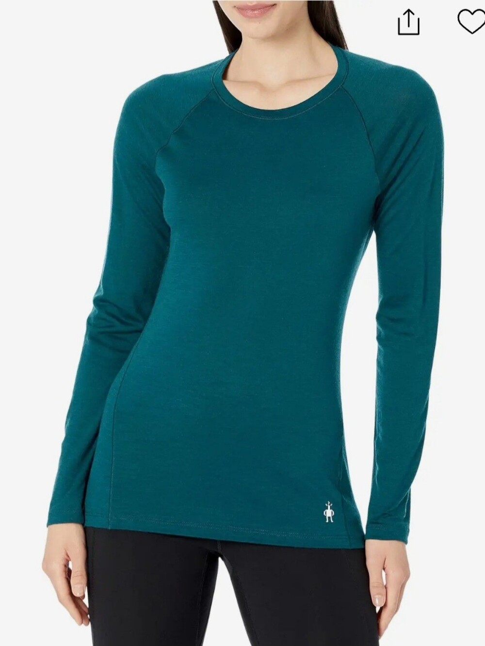 Smartwool NWT Merino 150 Women's Long Sleeve Base Layer Top Blue Size XS